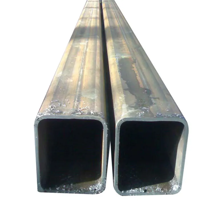 Ms черная полая секция 50x50 мм квадратная труба из углеродистой стали