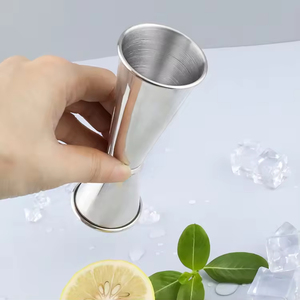 Fabrika doğrudan Bar kokteyl Jigger kişisel özel jigger çift fincan cooper ve gümüş jigger ile ölçek işareti - Product Image 4
