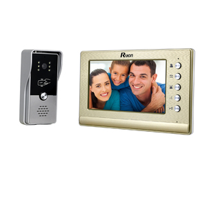 Videoportero de seguridad para el hogar, sistema de intercomunicación con monitor LCD de 7 pulgadas - Product Image 1