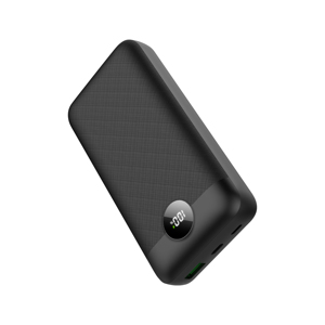 2025 Nuevo diseño de alta velocidad PD 20W Power Bank con capacidad de 20000mAh Pantalla LED tipo C Paquete de batería de polímero de litio Precio de fábrica