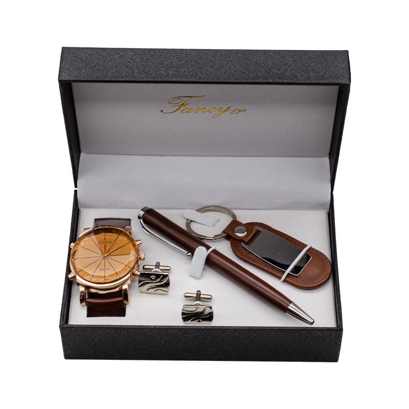 Coffee (watch + keychain + pen + cufflinks)