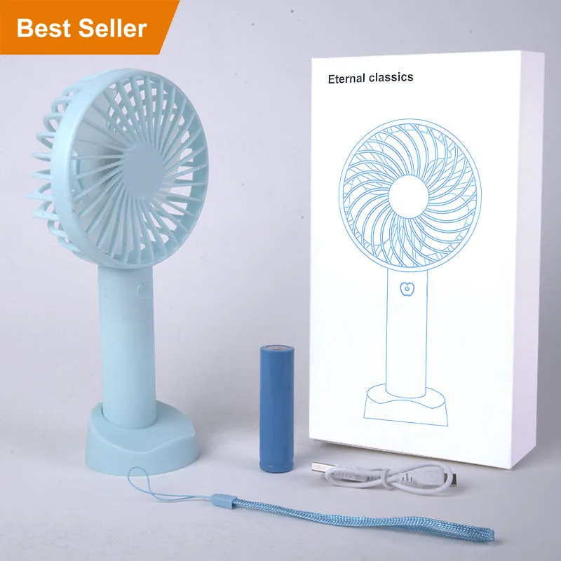 Bán buôn ventiladores xách tay mini sạc fan hâm mộ đa chức năng quạt làm mát cầm tay 3 tốc độ Mini quạt tay