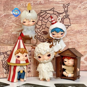 Popmart Hirono Shelter Series Blind Box Trendy PVC Figurines for Home Desktop Decor Chic Doll Collection <strong>Model</strong> Toy for Girls - Product Image 1