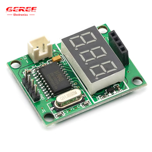 5V Ultraschall-Abstands sensor platine für HC-SR04 Test distanz modul Digitale Röhren anzeige und programmier barer Download - Product Image 3