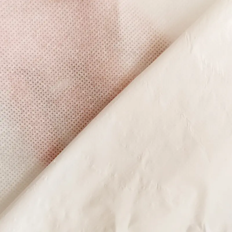 65 г PE микро-пористая пленка ламинированная ПП Нетканая ткань для медицинской ткани