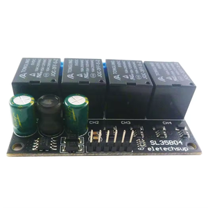 双安定多機能リレーN1-4CH DC 12VセルフロックフリップフロップPNトリガーボードUNO Raspberry Pi ESP32 ESP8266 - Product Image 4