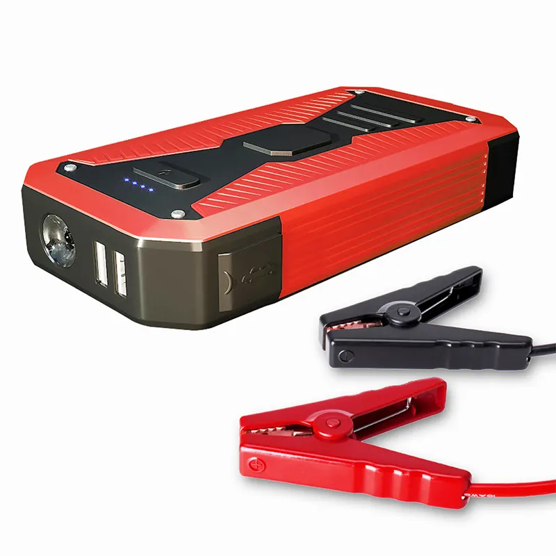 Factory Manufacturing Efficiency Powerbank High Quality Charger Devices Quick Charge And Led Light Car Battery Jump Starter 12V
