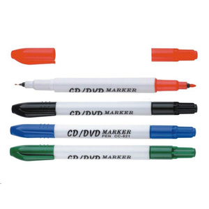 Benutzer definierte Dual Tips Permanent Marker auf Öl basis mit Meißel und runden Spitzen - Product Image 5
