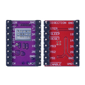 A4988 DRV8825 step Motor sürücü için ısı emici ile 3D yazıcı parçaları StepStick taşıyıcı Reprap RAMPS 1.4 1.5 1.6 MKS GEN v1.4 kurulu - Product Image 4