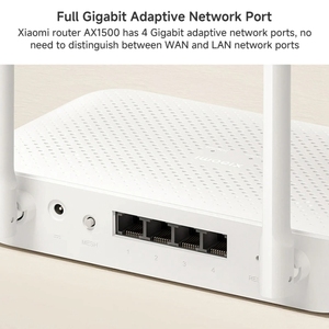 New Arrival Xiaomi AX1500 2.4GHz <strong>5GHz</strong> 4-channel Independent Signal Amplifier WiFi 6 Dual Band Wifi Wireless Router US Plug - Product Image 3