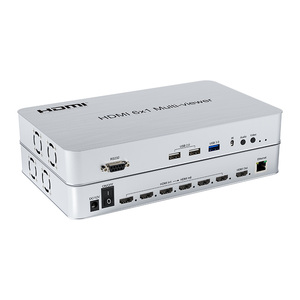 1080P 6x1 HDMIクワッドマルチビューアシームレススイッチング6入力1出力4K @ 30HzHDMIマルチビューア - Product Image 1