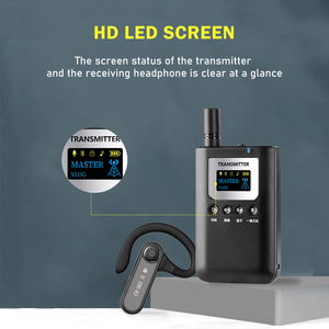 Custom 2.4 GHz Wireless Tour Guide <strong>System</strong> with Walkie Talkie Audio Guidance for <strong>Radio</strong> <strong>Intercom</strong> Customizable Function and Logo - Product Image 6