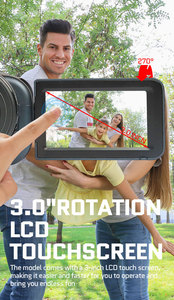 High Quality 21 Mega Pixels Photo Digital Video <strong>Camera</strong> With 2.7 Inch TFT LCD - Product Image 4