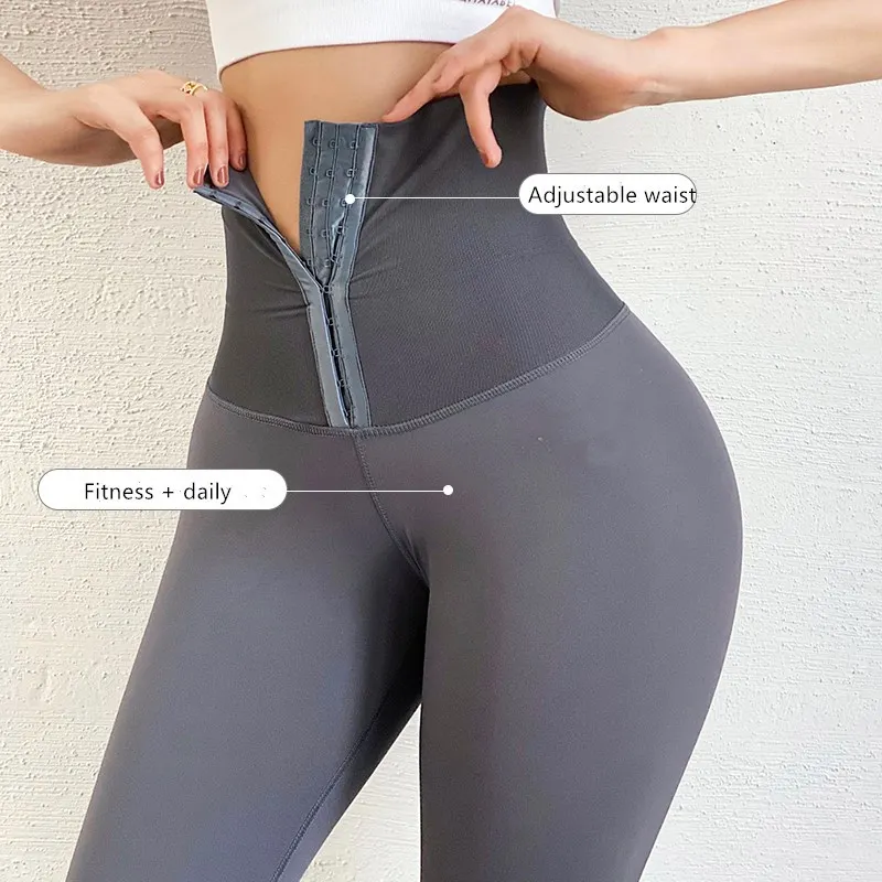 Mallas ajustadas de entrenamiento para mujer, Leggings ajustados, corsé, Leggings sexys de cintura alta, moldeadores de cuerpo, ropa interior disponible