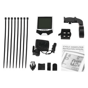 Ordenador inalámbrico para ciclismo, ordenador para bicicleta, cadencia, multifuncional, a prueba de lluvia, ordenador para ciclismo con retroiluminación LCD - Product Image 6
