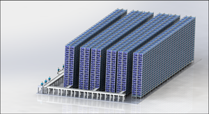 High Precision Fully Automated Warehouse <strong>Robot</strong> Unit <strong>Load</strong> Pallet Automation Asrs Storage Retrieval Picking <strong>System</strong> - Product Image 6