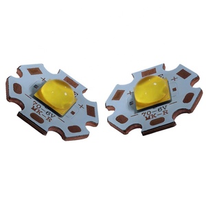 ハイパワーLED7070LEDチップXhp70ウォームホワイト2700K3000K 3500K 30W 6VLEDダイオード (銅PCBおよびドライバー付き) - Product Image 1
