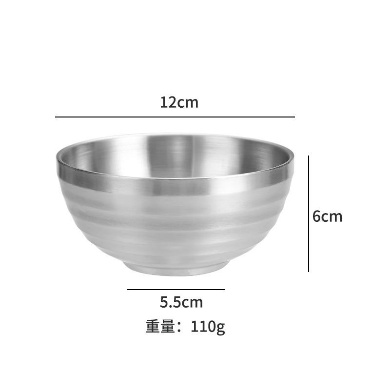 12cm spiral bowl (silver)