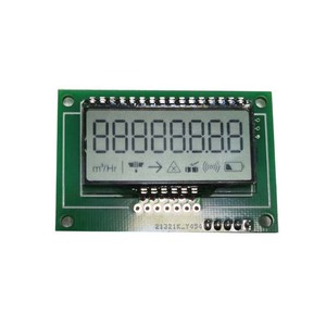 Kunden spezifisches Tn Htn Lcd Benutzer definiertes 7-Segment-LCD-Anzeigemodul für Wasserzähler und Temperatur thermostat messer - Product Image 4