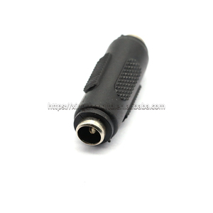DCパネル取り付けアダプターコネクタソケットメス-メス5.5 * 2.1mm変換ヘッド用単相電源ジャック - Product Image 1
