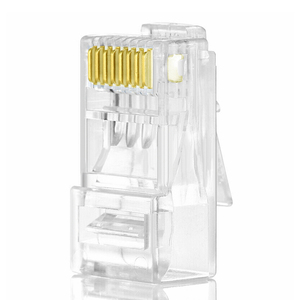 <span class=keywords><strong>Ethernet</strong></span> RJ45 kết nối nam Cat 6 Mạng Modular 8P8C vượt qua thông qua Cat6 cat5e RJ45 cắm đăng ký jack - Product Image 4