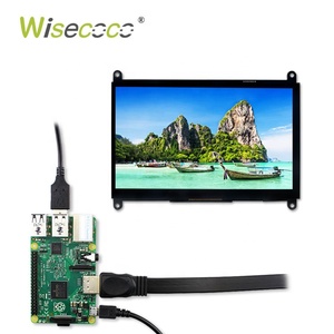 Monitor Lcd schermo Raspberry Pi da 7 pollici 1024*600 pannello Ips Lcd Touch capacitivo Ips Display da 7 "per Raspberry Pi 4b 3b