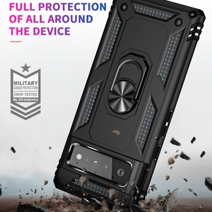 工厂定制高品质廉价手机盖，适用于谷歌像素3a 4a 5a 6 pro坚固的智能手机外壳，带支架 - Product Image 6