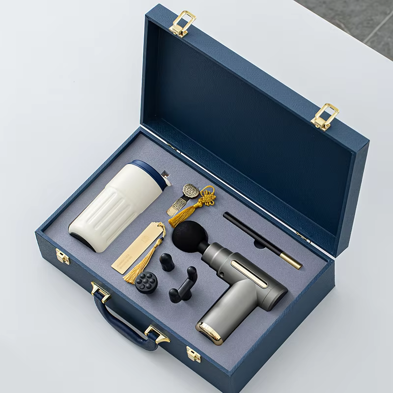Blue fascia gun coffee cup five piece set