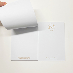 Bloc de notas de cubo de escritorio rectangular personalizado promocional set post nota adhesiva papel reciclado notas adhesivas Bloc de notas de papel - Product Image 2