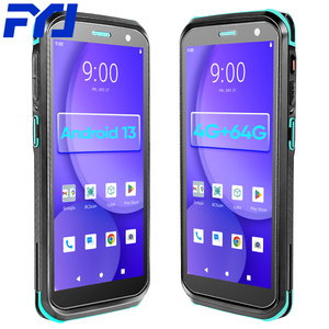 FYJ F9825 8-Core 4 + 64G 5.5 pollici IP68 robusto <span class=keywords><strong>Android</strong></span> Scanner bagaglio Pda biometrico Mobile Pda Rfid lettore Software <span class=keywords><strong>Mini</strong></span> Pda