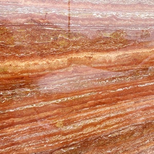 Design contemporaneo superficie liscia elegante pietra naturale parete di travertino rosso per uno splendido Backsplash e rivestimento della parete - Product Image 4