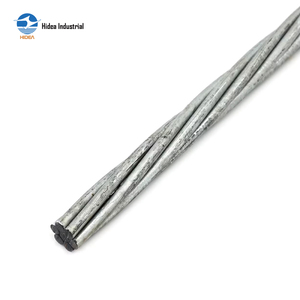 Yardımcı/telekom/inşaat/deniz uygulamaları için Hidea çelik kablo montajı 1x19 galvanizli adam iplikçik - Product Image 3