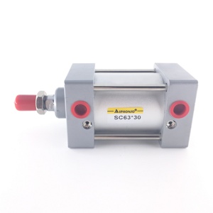 איזו9001 airtac סוג sc סדרה כפולה צילינדר פנאומטי פעולה עם רכיבי ליבת אטום