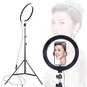 12inch Diameter Ring <strong>Light</strong> with Tripod Stand Dimmable Circular <strong>Led</strong> <strong>Light</strong> Ring Fill Selfie 12 Inch Photography Flash Ringlight - Product Image 4