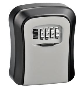 Affordable Plastic Key Lock Box 4 Password Combination Key Wall <strong>Mount</strong> Key Safe <strong>Hide</strong> Outside with Resettable Code - Product Image 2