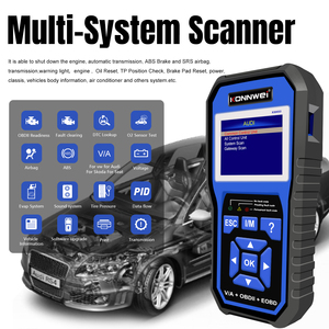 Konnwei KW450 Europa Auto OBD2 OBD II Scanner Auto Voll system Scanner ECU Programmierung Codierung Diagnose scanner