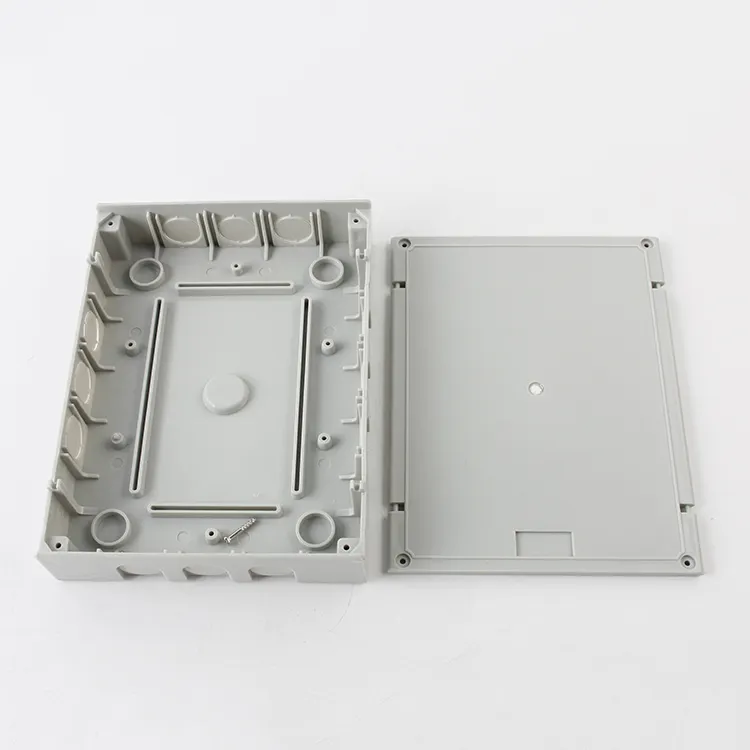 आउटडोर प्लास्टिक निविड़ अंधकार बॉक्स ABS पानी के सबूत मीटर बिजली के केबल वितरण कैबिनेट आधार बॉक्स कैबिनेट बकसुआ नियंत्रण बॉक्स