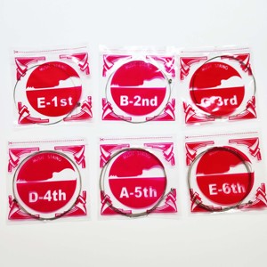 弦楽器部品および付属品用のニッケル電気弦セット - Product Image 5