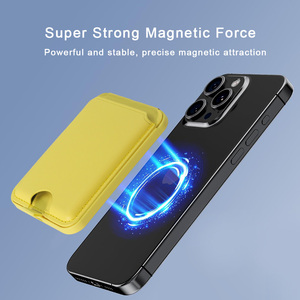 คุณลักษณะการค้นหาตำแหน่งกระเป๋าเงินแม่เหล็กที่ใส่บัตร MagSafe สำหรับโทรศัพท์แอปเปิ้ลที่รองรับการชาร์จแบบ Type-C ค้นหากระเป๋าสตางค์แม่เหล็กของฉัน - Product Image 3