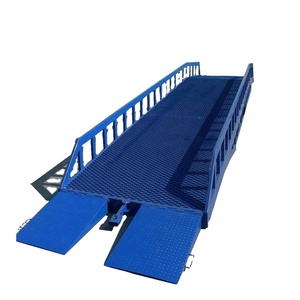 8t Mobile Dock Leveler Container <strong>Unloading</strong> Ramp Mobile <strong>Loading</strong> Ramp Hydraulic <strong>Loading</strong> Bridge for Yard/warehouse - Product Image 1