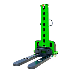 1T capacità di carico carrello elevatore elettrico con auto auto di sollevamento su e giù per carico e scarico carichi portatili stacker camion - Product Image 6