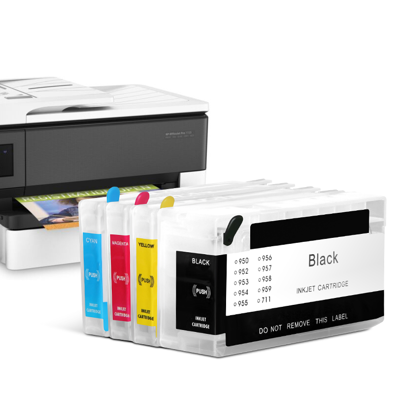 Cartucho de tinta rellenable vacío para hp officejet Pro, 950, 951,  pro8610, pro8620, pro8630, pro8650, pro8660, 8100, 8600|Cartuchos de tinta|  - AliExpress