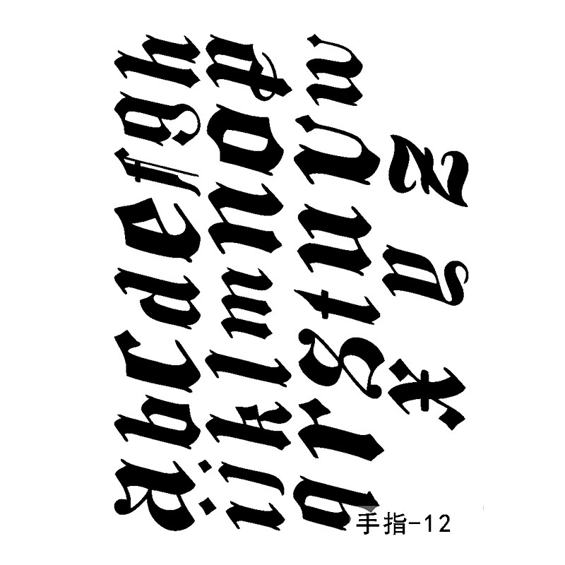 Tatouage main 012