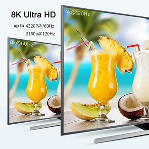 高品質48Gbps 8K 60Hz 4K 120HzHDMIスプリッター<span class=keywords><strong>2</strong></span>ウェイ<span class=keywords><strong>HDMI</strong></span>ウルトラHD2.1スプリッター1x2 7680x432 0/60Hz 1入力<span class=keywords><strong>2</strong></span>出力<span class=keywords><strong>HDMI</strong></span>スプリッター