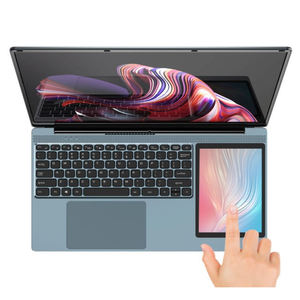 Brand <strong>Customization</strong> 2 Screen Intel Celeron N5095 Quad Core Rgb Backlit Keyboard Win 10 11double Dual Screen Touch Laptop - Product Image 6