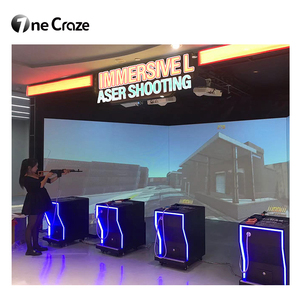 室内游乐场街机游戏机，配有全息投影仪和Kinect交互式沉浸式激光枪射击模拟器 - Product Image 3