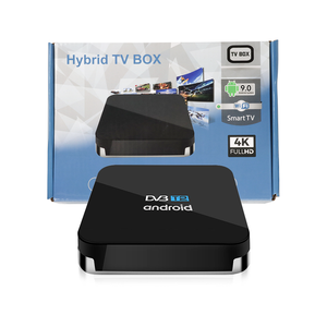 最新の信号受信機インターネットデジタルテレビコンバーターott4kスマートAndroid TVボックスハイブリッドセットトップボックス - Product Image 3