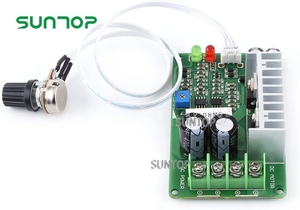 Regolatore di velocità del motore PWM DC, scheda di controllo della velocità del motore della protezione da sovraccarico del potenziometro del regolatore 12V/24V/36V 15A - Product Image 3