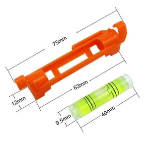 卸売ハンギングバブルラインレベル水平測定ガジェットバブルスピリットレベル建築用ストリングレベル - Product Image 4