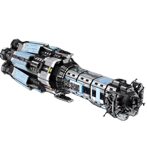 33907 MOC Agatha King <strong>Battleship</strong> Creative Space Shuttle Model Bricks Desktop Decoration <strong>Toy</strong> for Kids Gifts Building Blocks Sets - Product Image 1